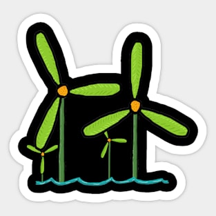 Wind Farm Sticker